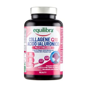 Equilibra Колаген Q10 + Хиалурон – таблетки с колаген, хиалуронова киселина, витамин C и E за кожа и еластичност