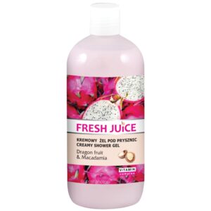 Tonizirasht dush gel 500ml Fresh Juice - opakovka ot dush gel s drakonov plod i makadamiya