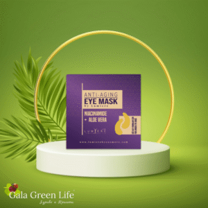 Anti-Aging маска за очи One More – пачове с ниацинамид, алое вера, аргинин и розмарин срещу тъмни кръгове и подпухване