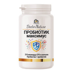 Пробиотик Максимус Doctor Nature – 10 капсули за храносмилателната система