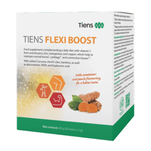 TIENS Flexi Boost с глюкозамин, MSM и куркума за здрави стави и кости