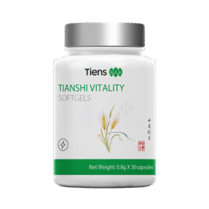 TIENS Vitality Softgels с масло от пшеничен зародиш, витамин E и бета-каротин