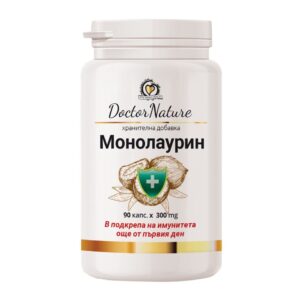 Dr. Nature Монолаурин, 90 капсули