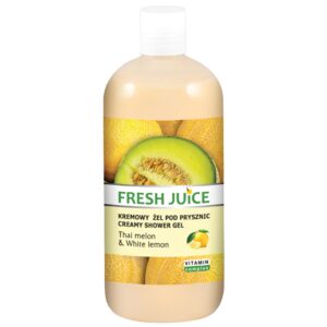 Fresh Juice Омекотяващ душ гел с пъпеш и лимон, 500 мл
